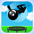 Stickman Trampoline PRO - Extreme Flip Action!