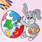 Easter Egg Kids Coloring Book!