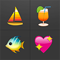 Emoji for iOS 8 - Free Emojis keyboard, animated emoticons, stickers, cool fonts, and text presets